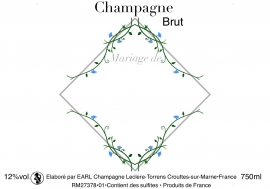 Champagne LECLERE-TORRENS - M. Romantique